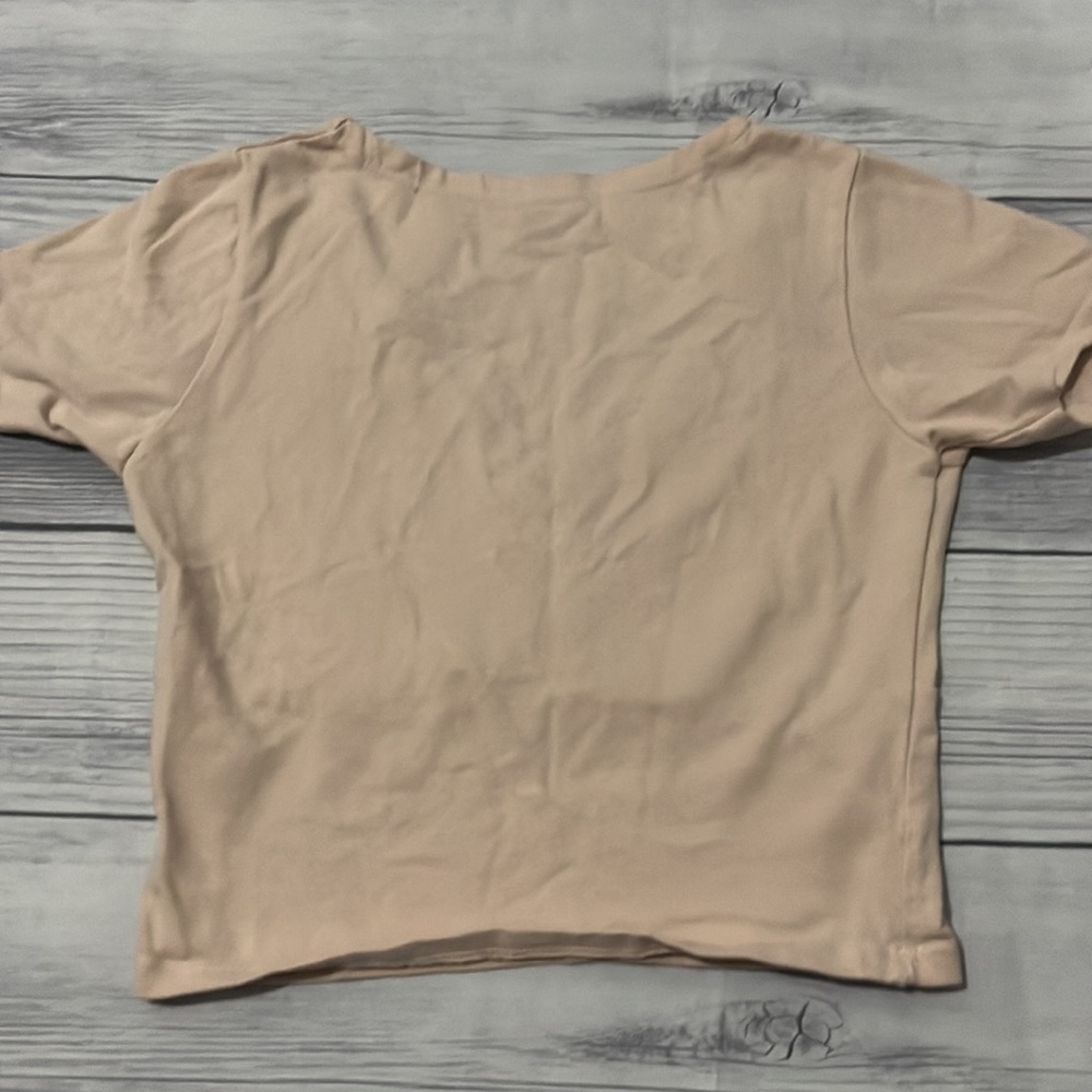 John Galt light pink baby tee - Picture 3 of 3